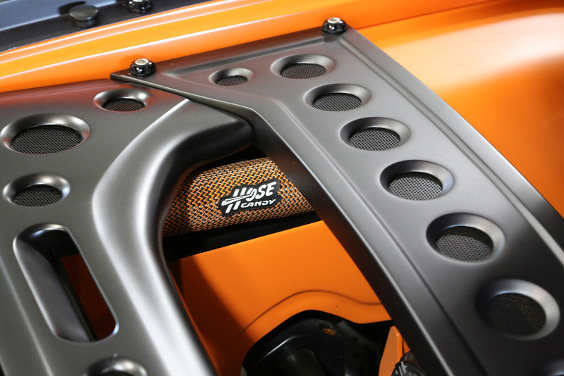 Upper & Lower Radiator Hose Skin Kit -Carbon Fiber/Kevlar